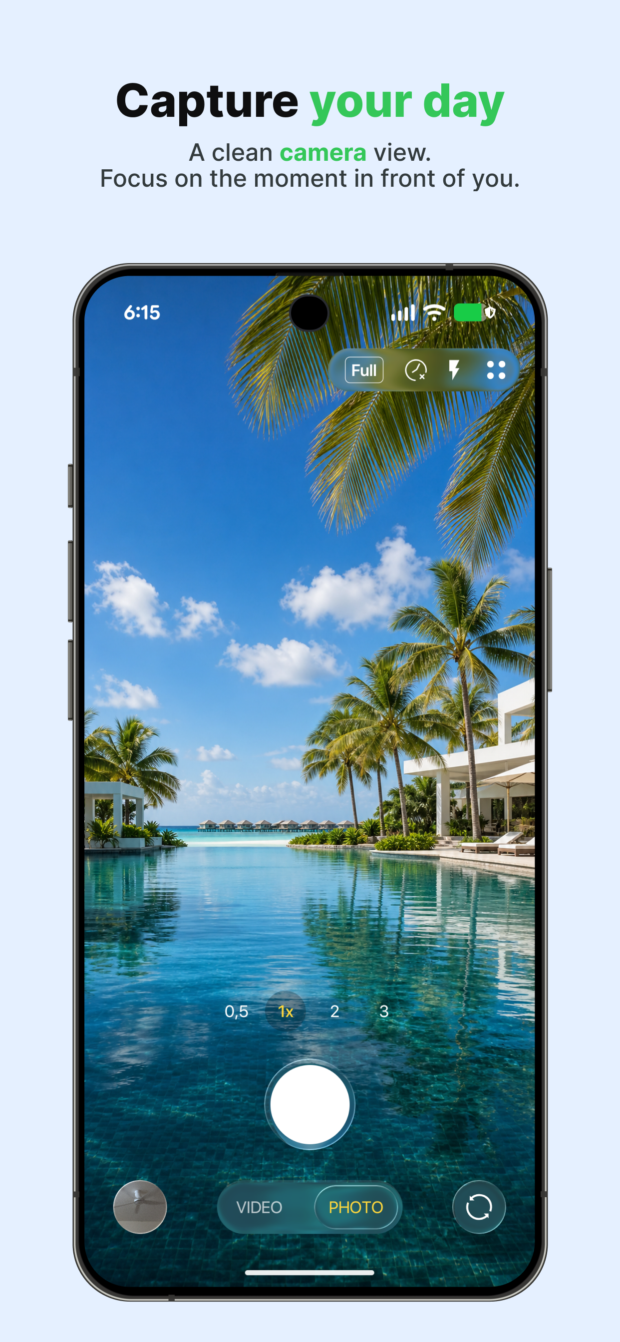 Camera OS 27 screen
